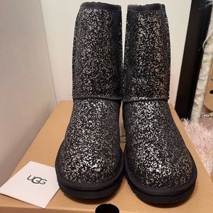 UGG Australia Women’s Classic Short II Foil Glam Boots